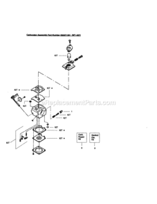 Page C Diagram and Parts List for 358797202  Craftsman Leaf Blower / Vacuum