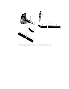 Page D Diagram and Parts List for 358797251  Craftsman Leaf Blower / Vacuum