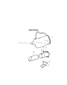 Page C Diagram and Parts List for 358797310  Craftsman Leaf Blower / Vacuum