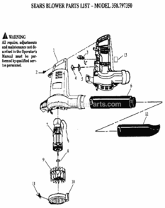 Part Location Diagram of 530351417 Husqvarna Spring