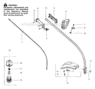 Part Location Diagram of 85819 Craftsman .080-Inch Replacement Spool Trimmer Line