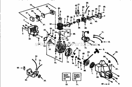 Part Location Diagram of 530083680 Craftsman Manual
