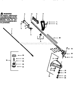 Part Location Diagram of 530-014773 Craftsman Hub Shaft