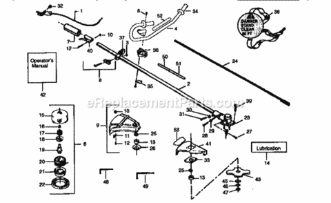 Part Location Diagram of 530047469 Craftsman Instruction
