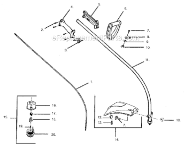 Part Location Diagram of 530047498 Craftsman Head