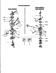 Page C Diagram and Parts List for 358798561  Craftsman Trimmer