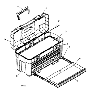 Part Location Diagram of T18914A1 Craftsman Trim