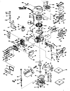 Part Location Diagram of 35299B Tecumseh O-ring