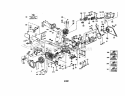 Cylinder / Flywheel Diagram and Parts List for 360352010  Craftsman Chainsaw