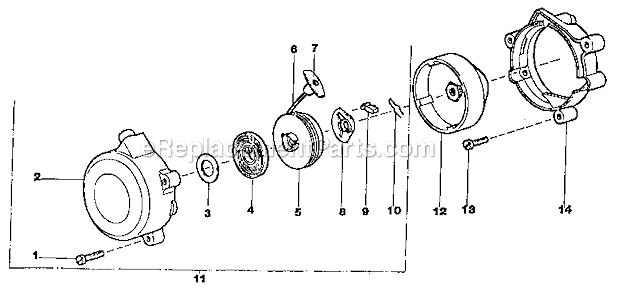 Part Location Diagram of 2600255 Craftsman Starter