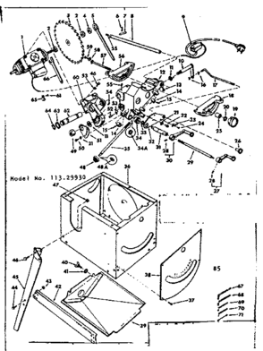 Part Location Diagram of 9415698 Craftsman Screw