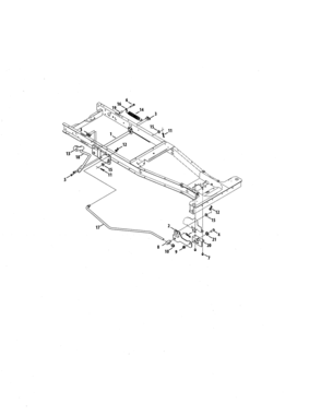 Lift Diagram and Parts List for 247203692  Craftsman Engine
