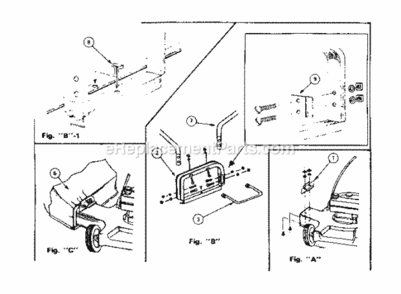 Part Location Diagram of 102-04-80401 Craftsman Chute Brkt