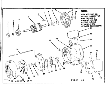 Part Location Diagram of 64057 Ridgid GASKET, SWITCH