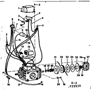 Part Location Diagram of 62270 Ridgid Cable C8