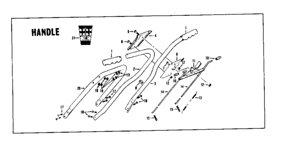Part Location Diagram of 7678 Generac GP3600 212 PR 50 ST.