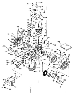 Part Location Diagram of 32413 Craftsman Flange