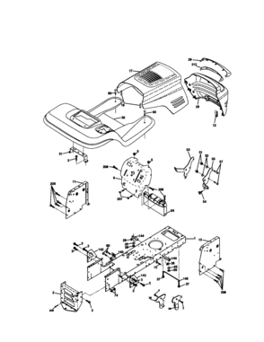 Part Location Diagram of 178987X558 Craftsman Lens grille