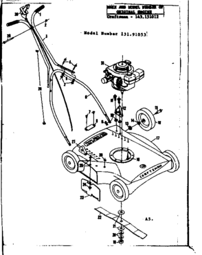 Part Location Diagram of 57499 Craftsman Remte cntrl
