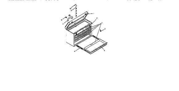 Unit Parts Diagram and Parts List for 706652290  Craftsman Tool Stand & Cart