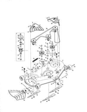 Part Location Diagram of 983-05103D-4028 MTD SHELL-50 DECK