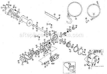 Part Location Diagram of 402001 Generac AUGER-RIGHT PRO 24IN DR-SB1