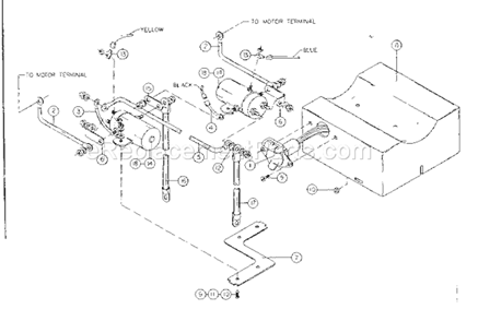 Part Location Diagram of 413019 Craftsman Cover-Solenoid