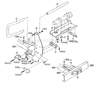 Part Location Diagram of 469003 Craftsman Winch Guard Assembly