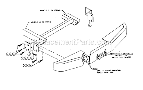 Part Location Diagram of 312415 Craftsman Bracket R.H.