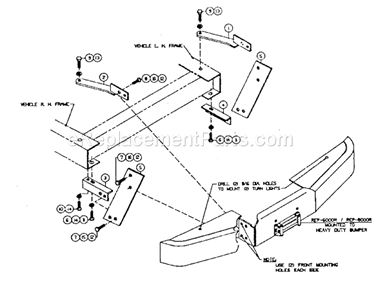 Unit Diagram and Parts List for 3994  Craftsman Hoist & Winch