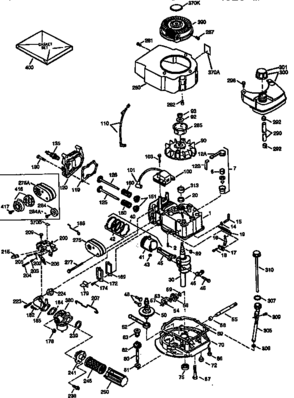 Engine (71/143) 143.964018 Diagram and Parts List for 143964018  Craftsman Engine