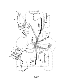 Diagram Diagram and Parts List for 917276905 Type 0 Craftsman Lawn Tractor