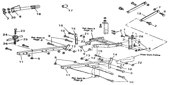Part Location Diagram of 40304 Murray Rod, Flow Control (Ss)
