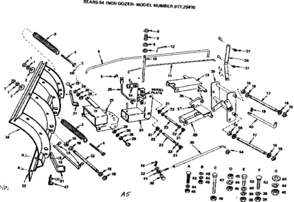 Part Location Diagram of 1611P Craftsman Flat washer, 8-pack