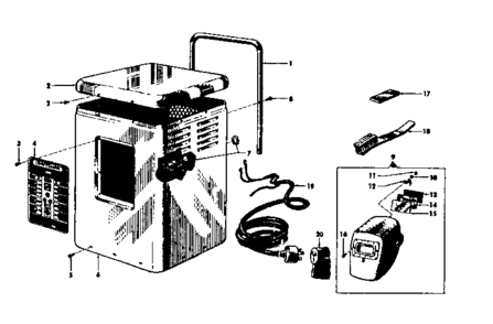 Part Location Diagram of 30175 Craftsman Receptacle