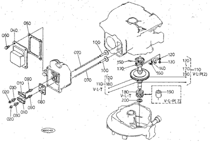 Rocker Arm - Camshaft Diagram and Parts List for 3901  Craftsman Lawn Mower