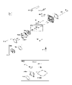 Cylinder head Diagram and Parts List for CMXGMAM7435274  Craftsman Lawn Mower
