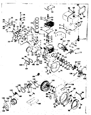 Part Location Diagram of 610773 Craftsman Flywheel