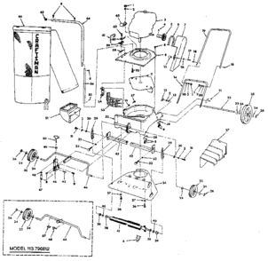 Part Location Diagram of 809861 Craftsman Wheel