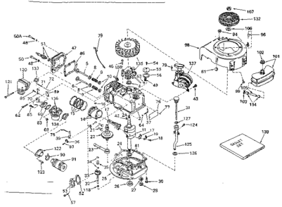 Part Location Diagram of 237032 Craftsman Engine