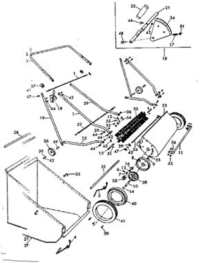 Part Location Diagram of 26005 Craftsman Handscrew