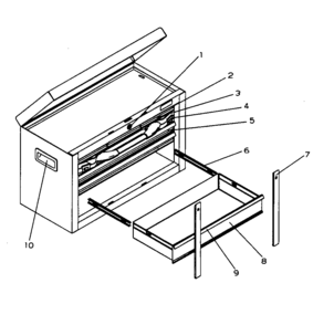 Part Location Diagram of 26708 Generac Trailer Tongue