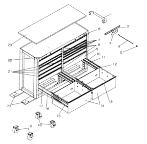 Part Location Diagram of 13859A2-PL1 Craftsman Handle plt