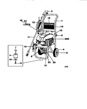 Part Location Diagram of 16830 Craftsman O-ring kit