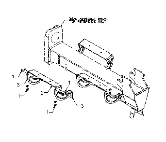 Log tray assembly Diagram and Parts List for CMXGLAM1143200  Craftsman Log Splitter