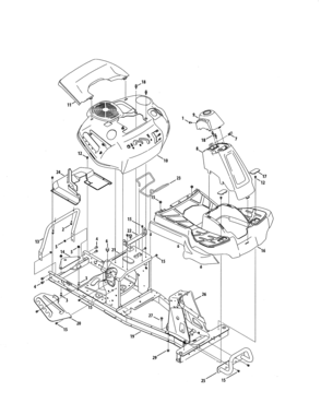 Part Location Diagram of 912-04209 Craftsman Hex lock nut, 5/16-18