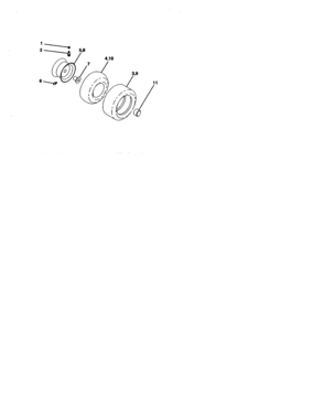 Wheels And Tires Diagram and Parts List for 917259791  Craftsman Lawn Tractor