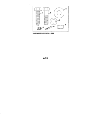 Front Bumper Hardware Diagram and Parts List for 48624599  Craftsman Lawn Tractor