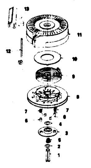 Rewind Starter Diagram and Parts List for 143384232  Craftsman Engine