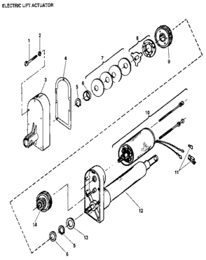 Part Location Diagram of 1863J Craftsman Lock washer, 8-pack
